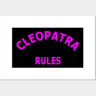 Cleopatra Rules Posters and Art